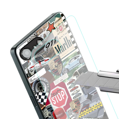Limitless Ride stylish phone case for iphone 16e | glossy glass and slim fit