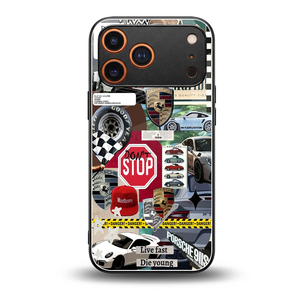 Limitless Ride back phone cover | glass case for iphone 17 pro