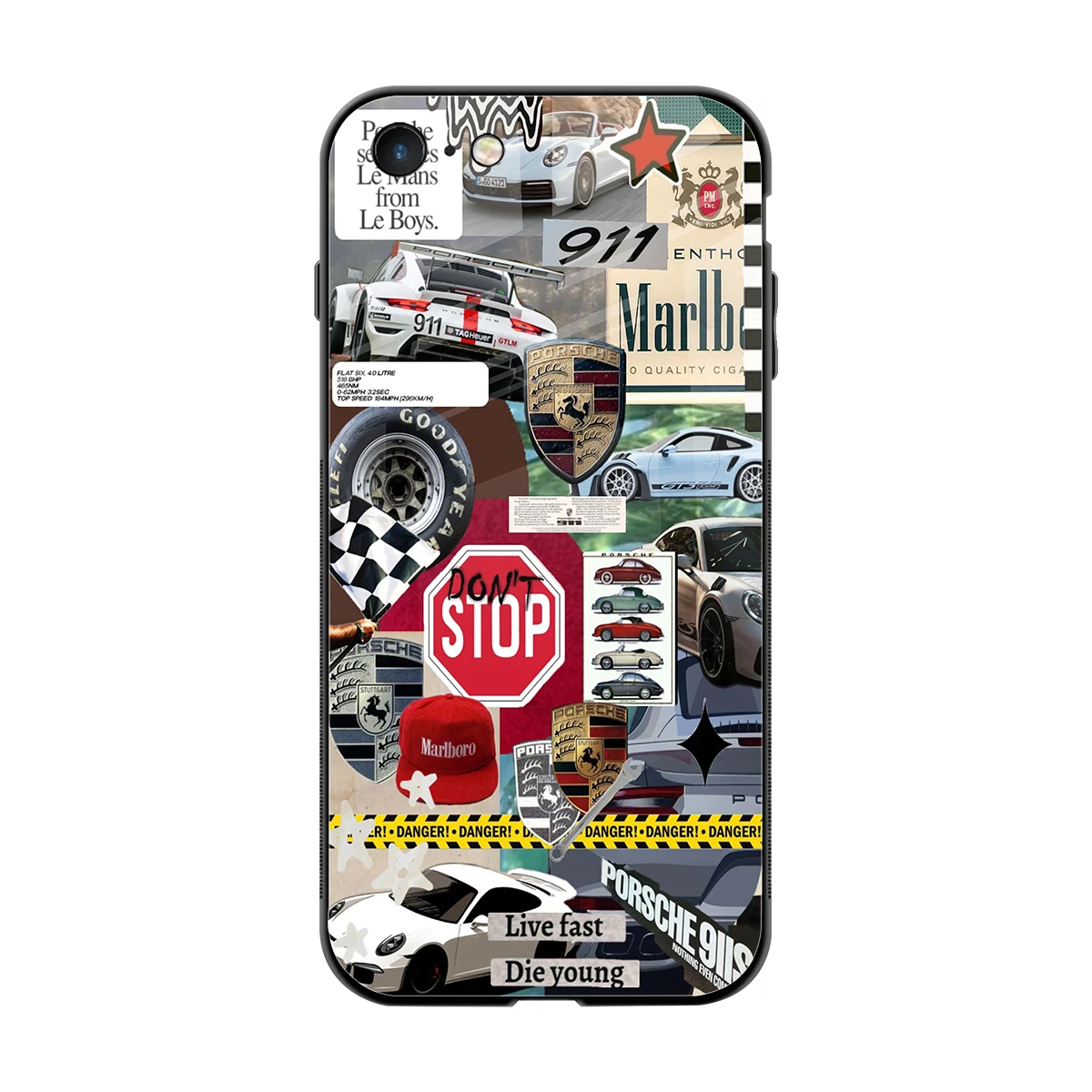 Limitless Ride back phone cover | glass case for iphone 7