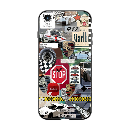 Limitless Ride back phone cover | glass case for iphone 7