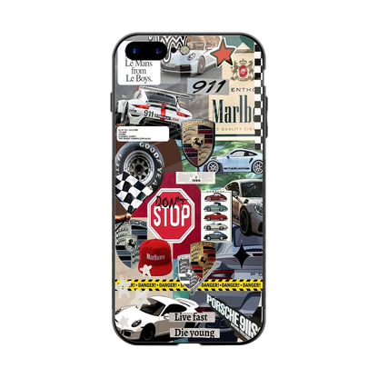 Limitless Ride back phone cover | glass case for iphone 8 plus