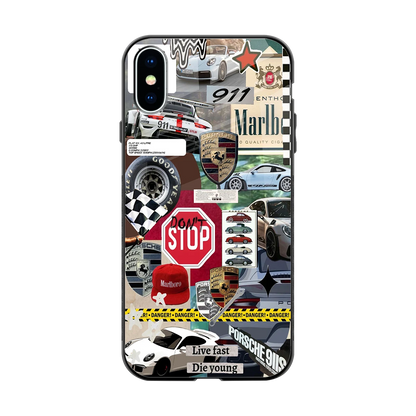 Limitless Ride back phone cover | glass case for iphone x
