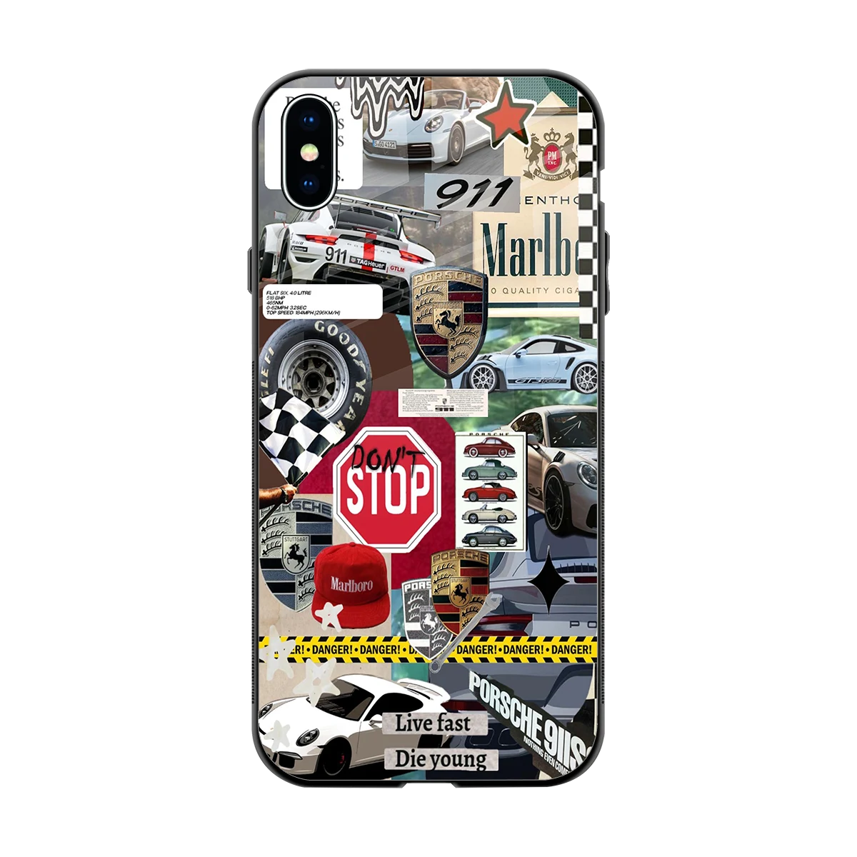 Limitless Ride back phone cover | glass case for iphone xs max
