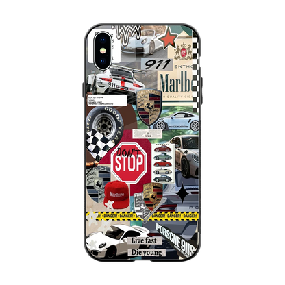 Limitless Ride back phone cover | glass case for iphone xs max