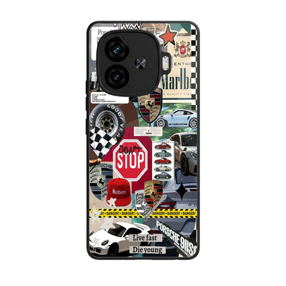 Limitless Ride back phone cover | glass case for iqoo neo 10r 5g