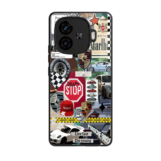 Limitless Ride back phone cover | glass case for iqoo neo 10r 5g
