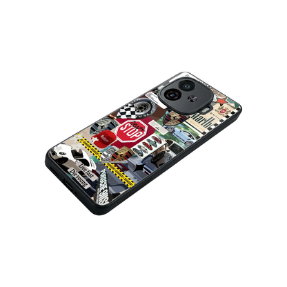 Limitless Ride stylish phone case for iqoo neo 10r 5g | glossy glass and slim fit