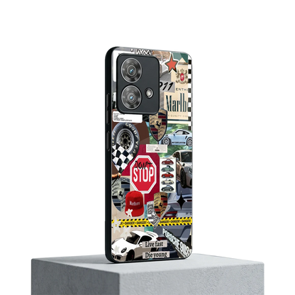 Limitless Ride motorola edge 40 neo 5g mobile cover | shockproof glass phone case