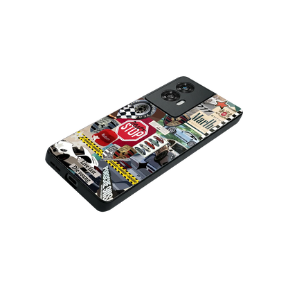 Limitless Ride stylish phone case for motorola edge 50 fusion | glossy glass and slim fit