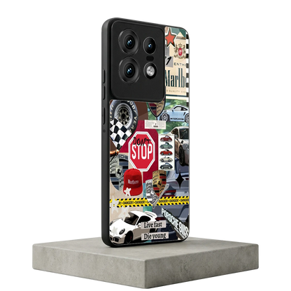 Limitless Ride motorola edge 50 pro mobile cover | shockproof glass phone case