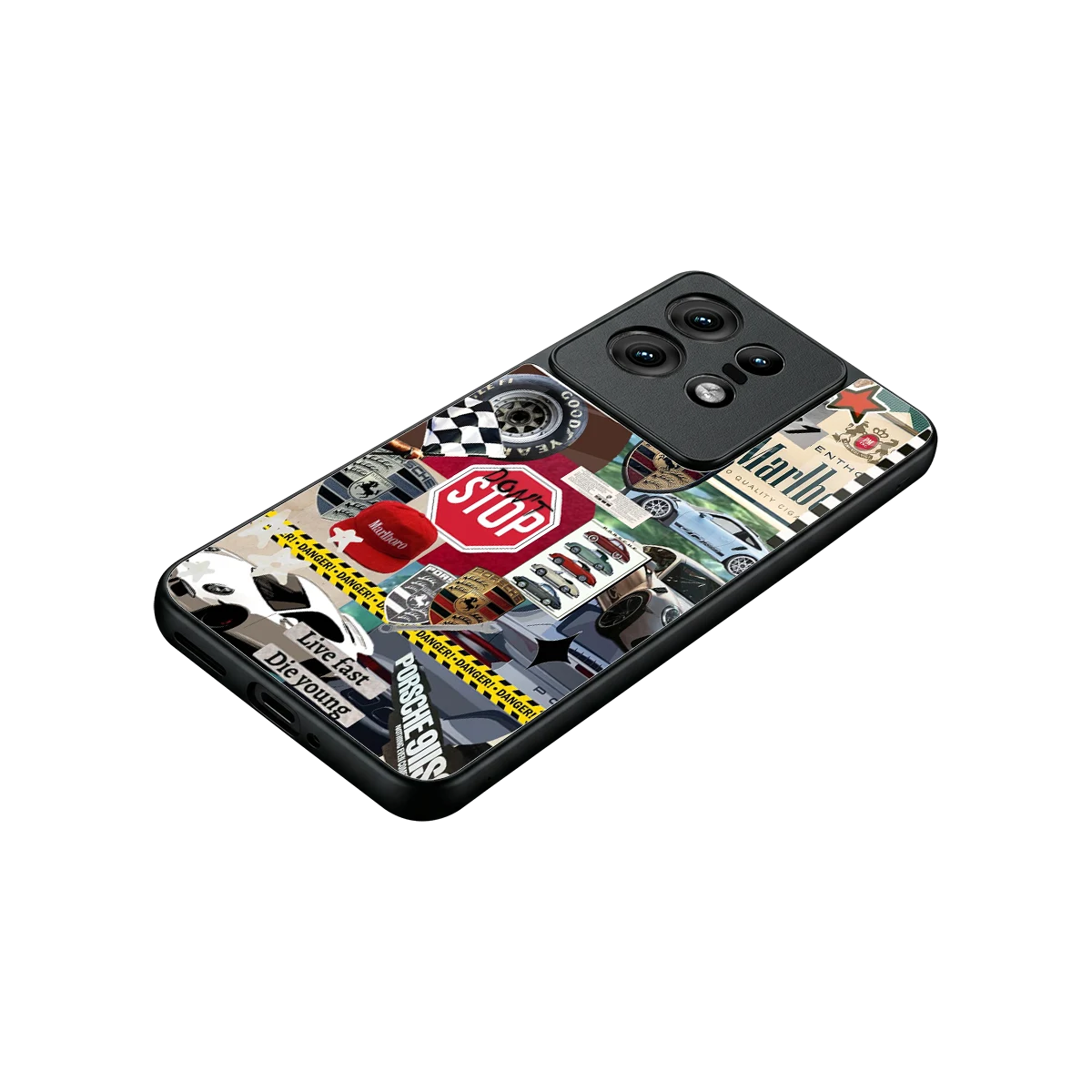 Limitless Ride stylish phone case for motorola edge 50 pro | glossy glass and slim fit