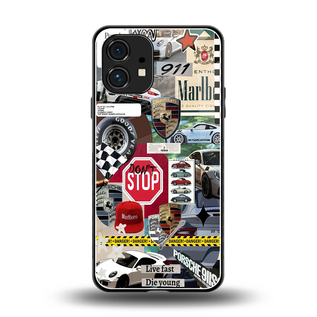 Limitless Ride back phone cover | glass case for nothing phone 1