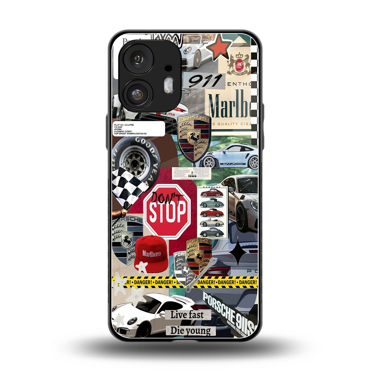 Limitless Ride back phone cover | glass case for nothing phone 2