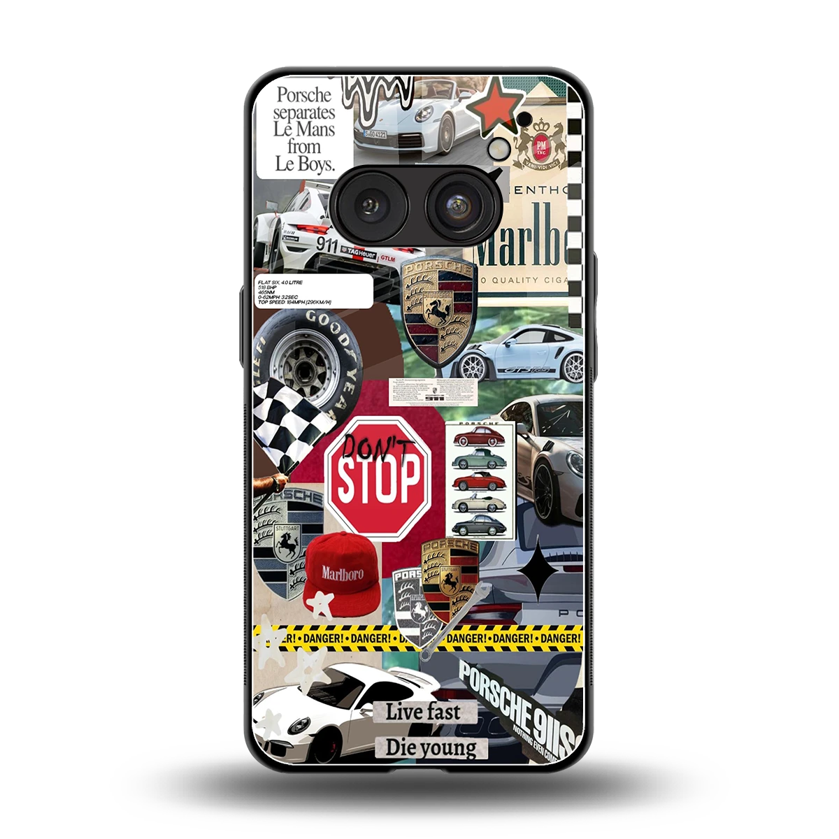 Limitless Ride back phone cover | glass case for nothing phone 2a plus