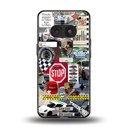 Limitless Ride back phone cover | glass case for nothing phone 2a plus
