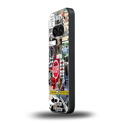 Limitless Ride nothing phone 2a mobile cover | shockproof glass phone case