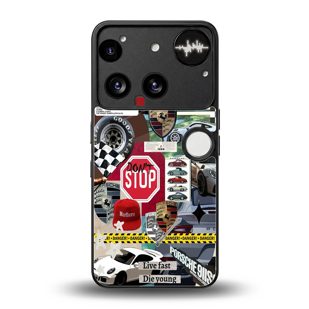 Limitless Ride back phone cover | glass case for nothing phone 3