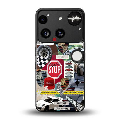 Limitless Ride back phone cover | glass case for nothing phone 3