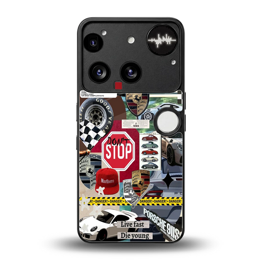 Limitless Ride back phone cover | glass case for nothing phone 3