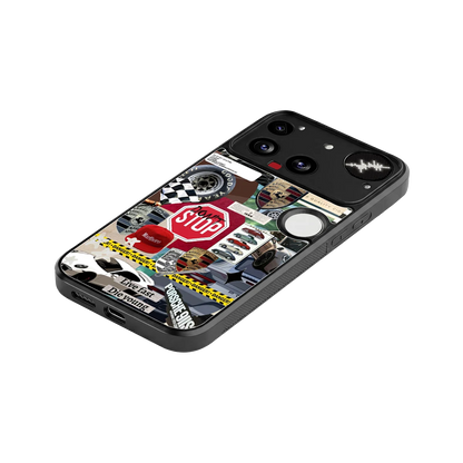 Limitless Ride stylish phone case for nothing phone 3 | glossy glass and slim fit