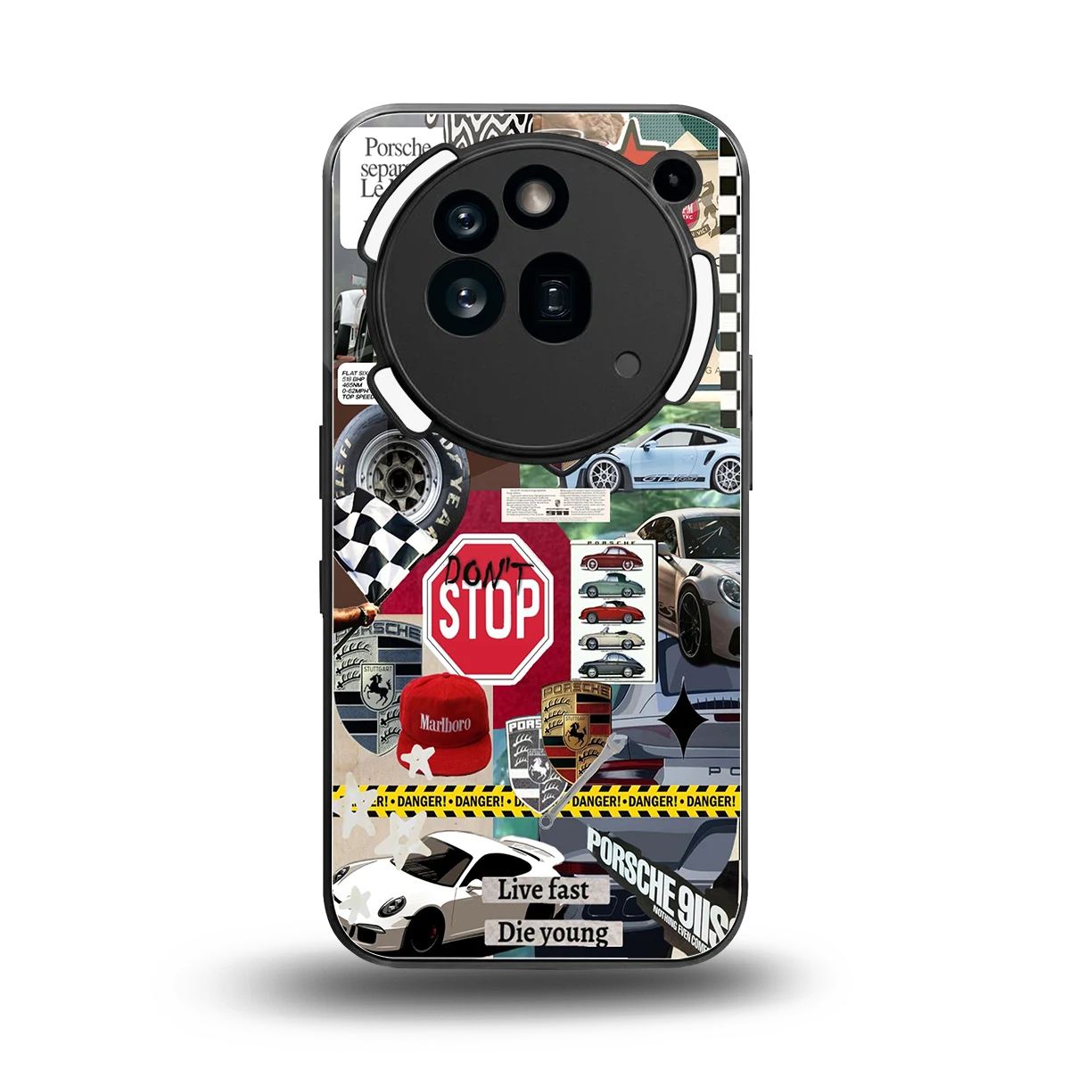 Limitless Ride back phone cover | glass case for nothing phone 3a pro