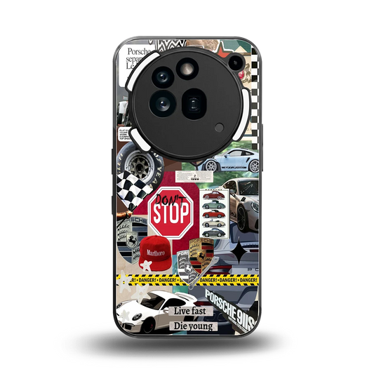 Limitless Ride back phone cover | glass case for nothing phone 3a pro