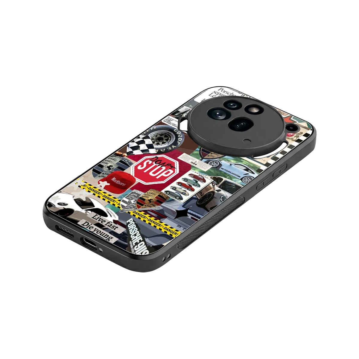 Limitless Ride stylish phone case for nothing phone 3a pro | glossy glass and slim fit