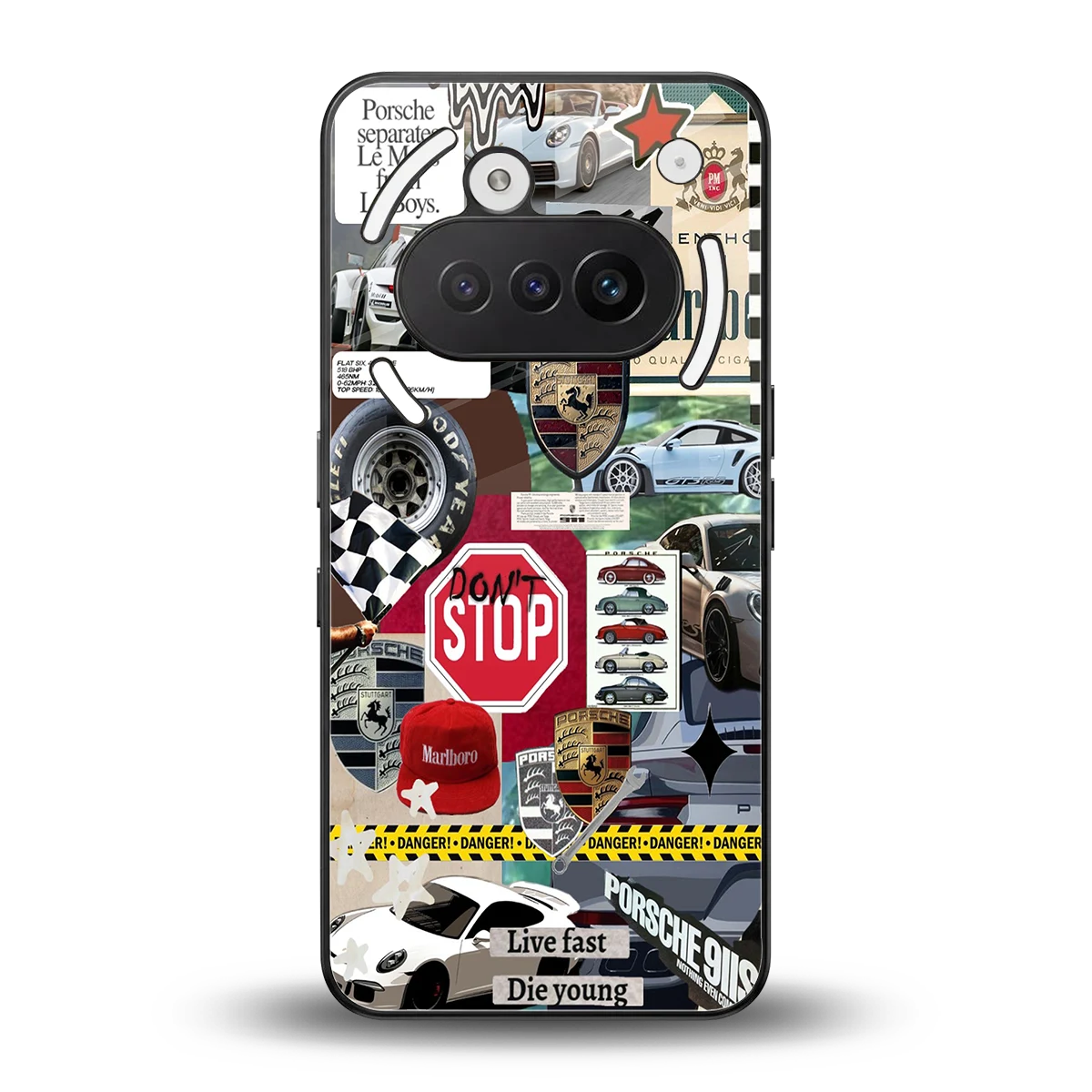 Limitless Ride back phone cover | glass case for nothing phone 3a