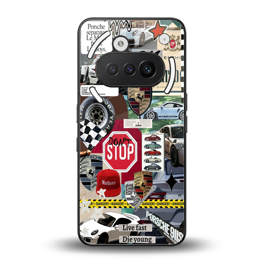 Limitless Ride back phone cover | glass case for nothing phone 3a