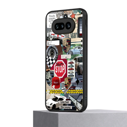 Limitless Ride nothing phone 4a mobile cover | shockproof glass phone case