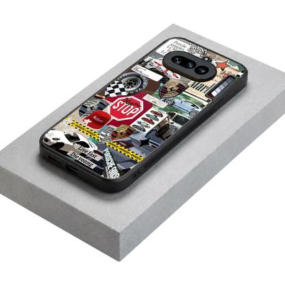 Limitless Ride stylish phone case for nothing phone 4a | glossy glass and slim fit
