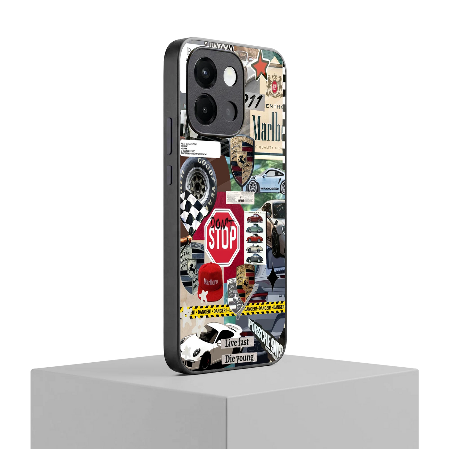 Limitless Ride oneplus 13s mobile cover | shockproof glass phone case