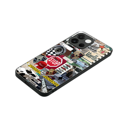 Limitless Ride stylish phone case for oneplus 13s | glossy glass and slim fit
