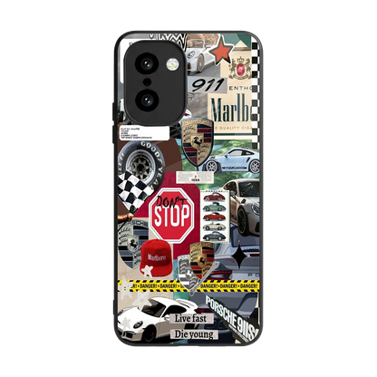 Limitless Ride back phone cover | glass case for oneplus 15r