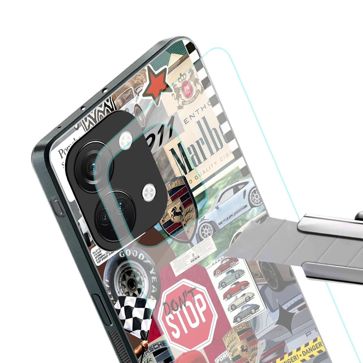 Limitless Ride stylish phone case for oneplus nord 3 | glossy glass and slim fit