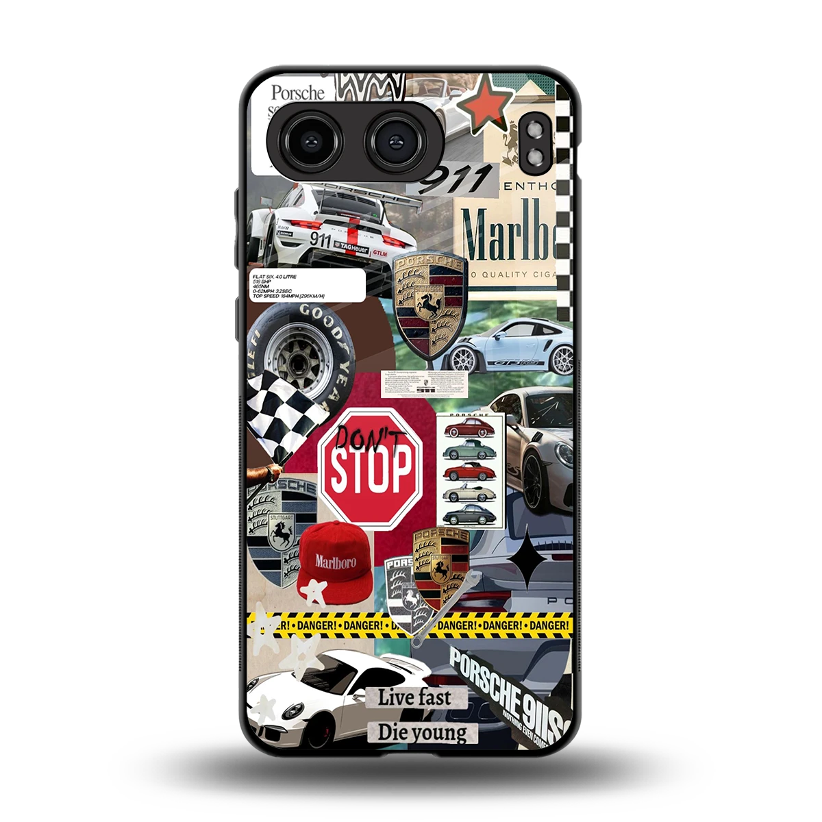 Limitless Ride back phone cover | glass case for oneplus nord 4