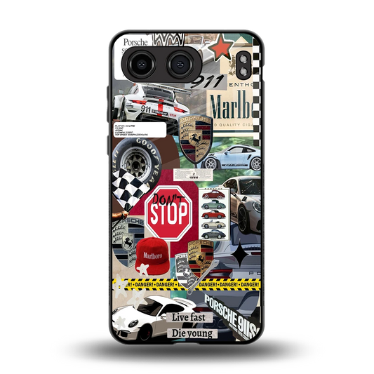 Limitless Ride back phone cover | glass case for oneplus nord 4