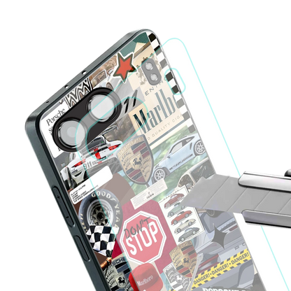 Limitless Ride stylish phone case for oneplus nord 4 | glossy glass and slim fit