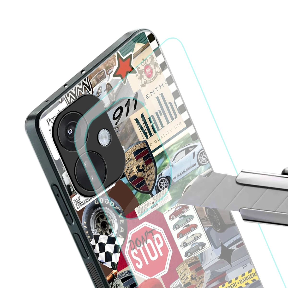 Limitless Ride stylish phone case for oneplus nord ce 3 | glossy glass and slim fit