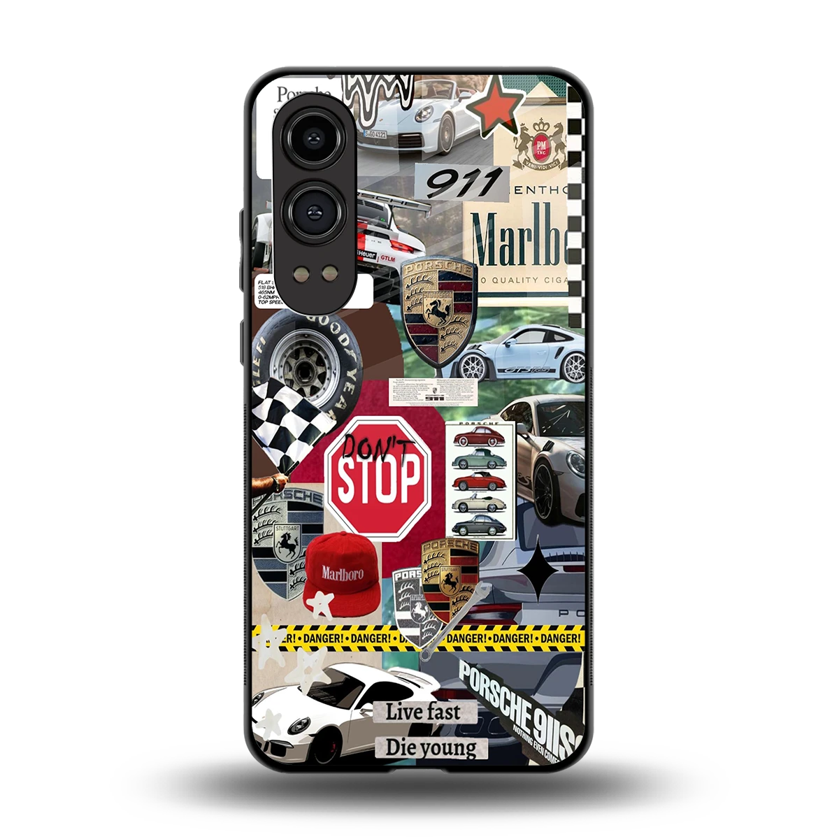 Limitless Ride back phone cover | glass case for oneplus nord ce 4 lite