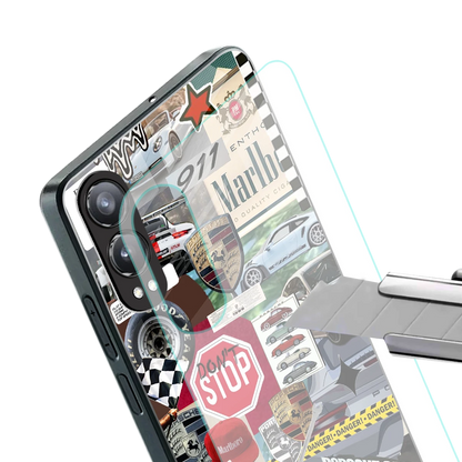 Limitless Ride stylish phone case for oneplus nord ce 4 lite | glossy glass and slim fit