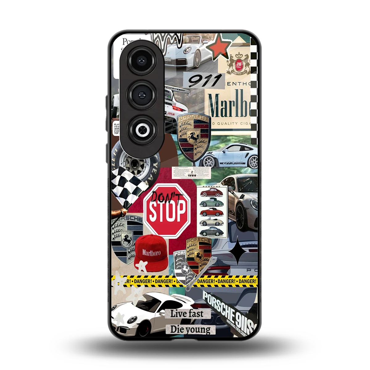 Limitless Ride back phone cover | glass case for oneplus nord ce 4
