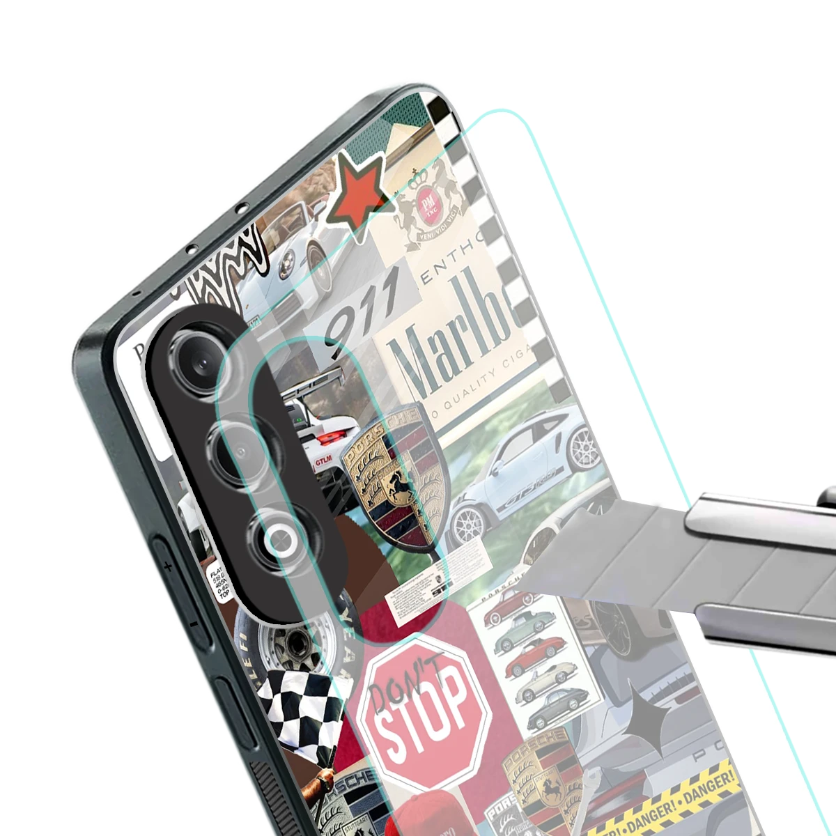Limitless Ride stylish phone case for oneplus nord ce 4 | glossy glass and slim fit