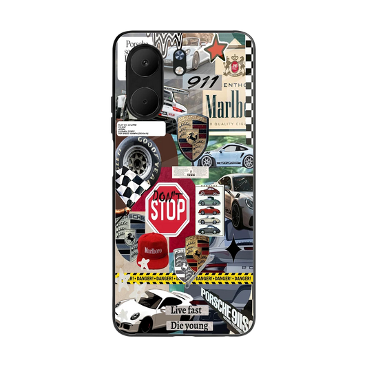Limitless Ride back phone cover | glass case for oppo a5x 5g