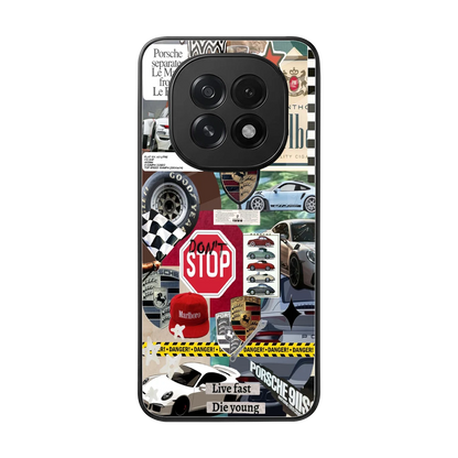 Limitless Ride back phone cover | glass case for oppo f29 5g