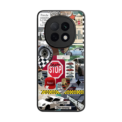 Limitless Ride back phone cover | glass case for oppo f29 pro 5g