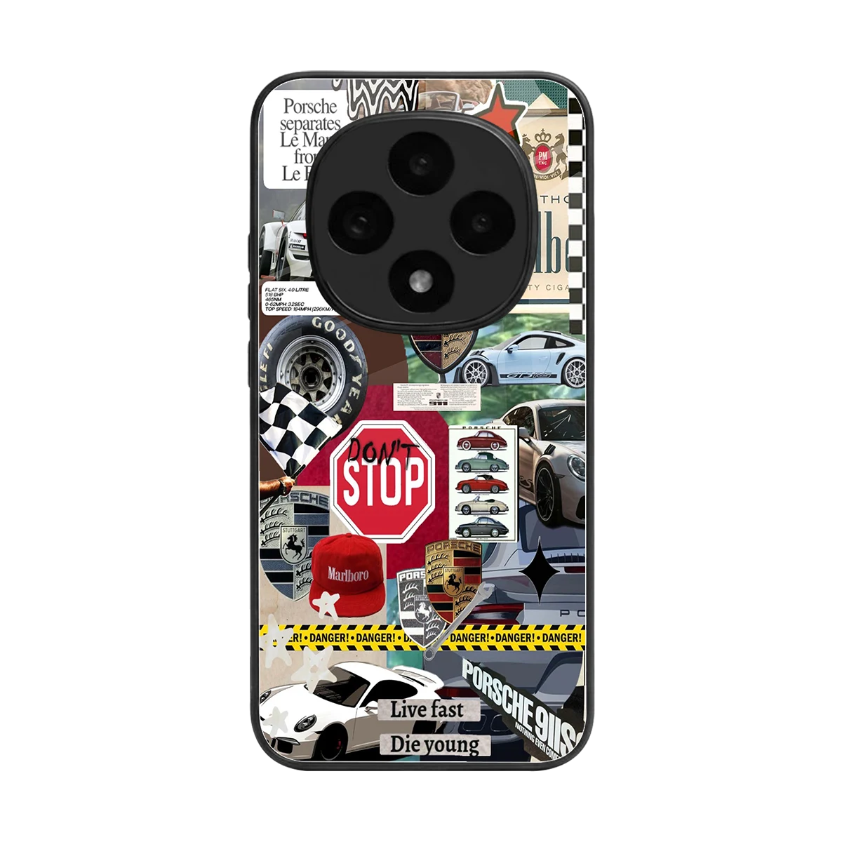 Limitless Ride back phone cover | glass case for oppo f31 pro 5g