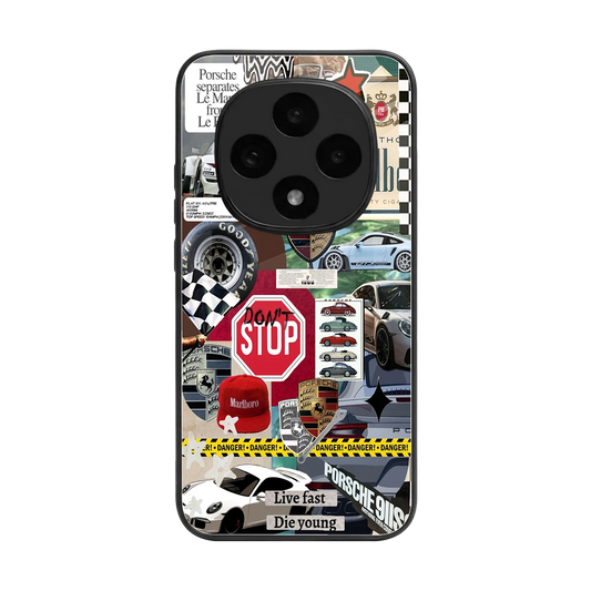 Limitless Ride back phone cover | glass case for oppo f31 pro 5g