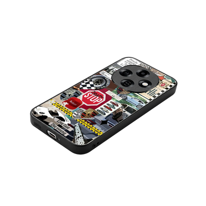 Limitless Ride stylish phone case for oppo f31 pro 5g | glossy glass and slim fit