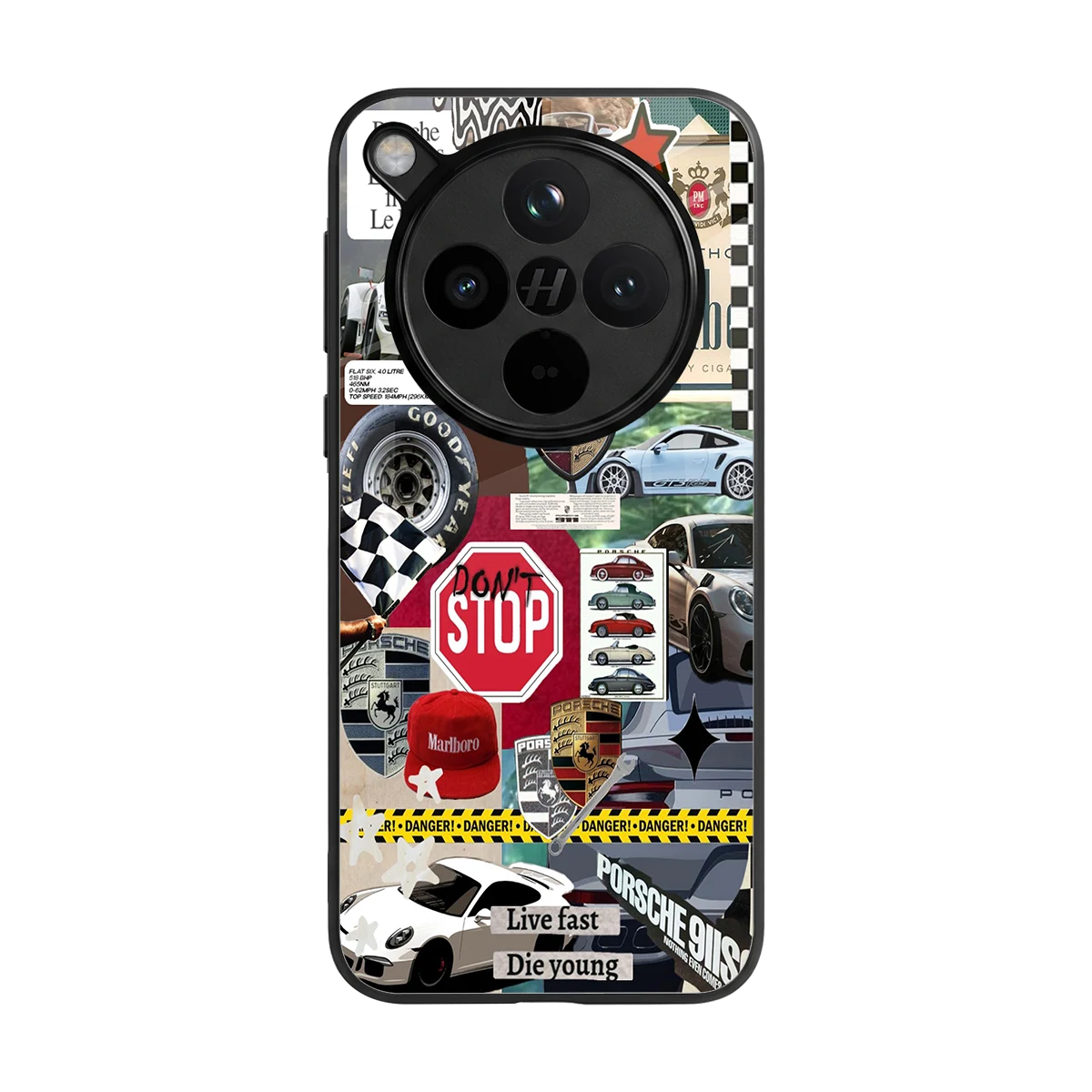 Limitless Ride back phone cover | glass case for oppo find x8